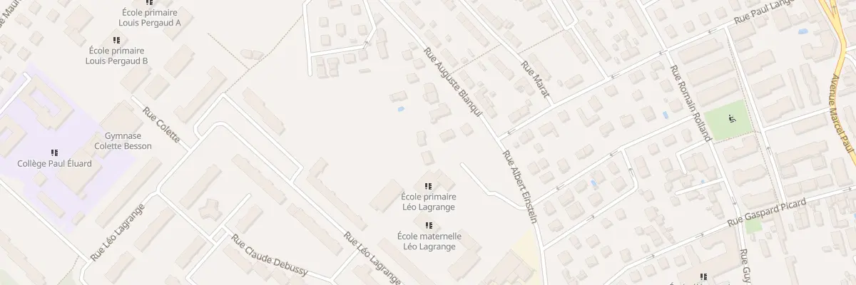 Plan du 46 Rue Auguste Blanqui à Vénissieux