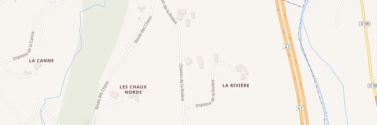 Plan du 5326 La Riviere à Larnage
