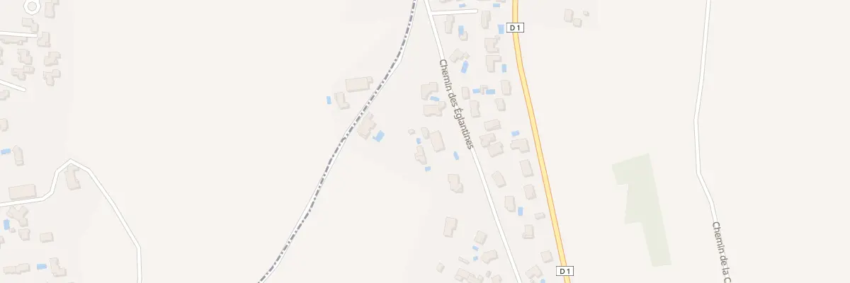 Plan du 2 Che des Eglantines à Sathonay-Village