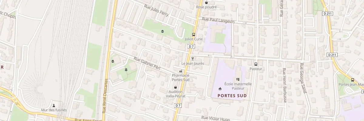 Plan du 118 Rue Jean Jaurès à Portes-lès-Valence