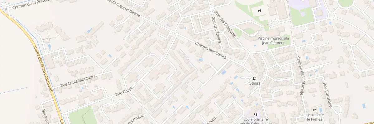 Plan du 19 Rue Alfred Bergier Mft à Avignon