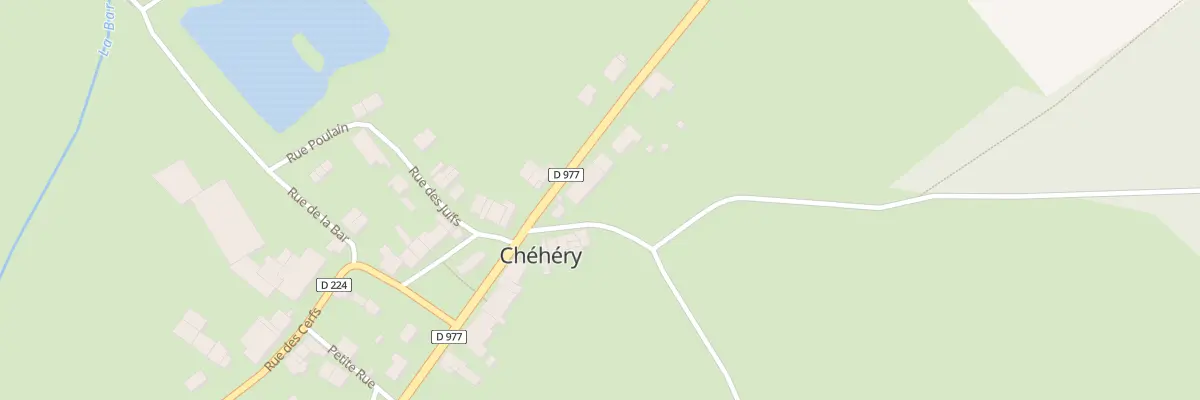 Plan du 7 Rue Grand Rue à Chémery-Chéhéry