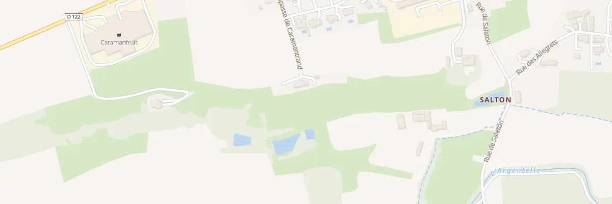 Plan du 18 Imp de Carementrand à Anneyron