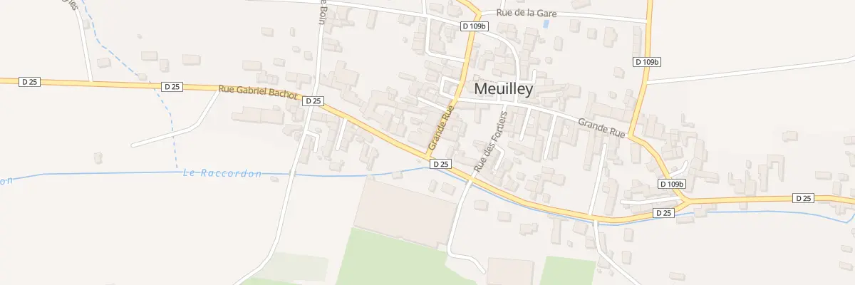 Plan du 6 Rue Gabriel Bachot à Meuilley