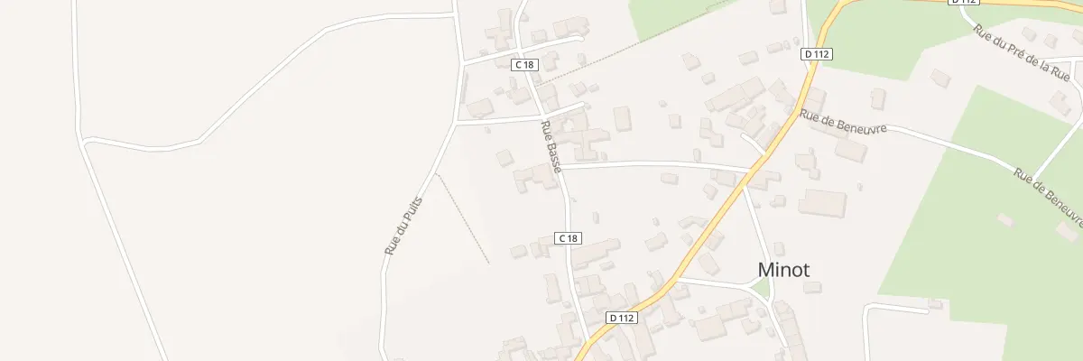 Plan du 7B Rue Basse à Minot