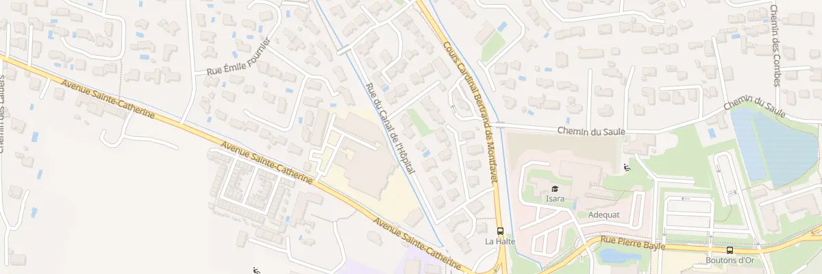 Plan du 10 Rue Canal de l’Hopital Mft à Avignon