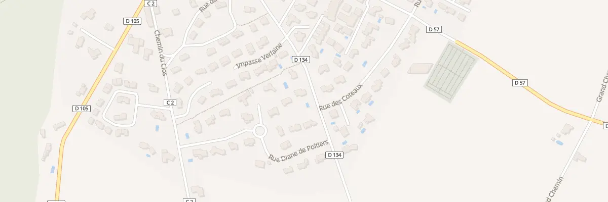 Plan du 330 Rue Jeanne d’Arc à Marsanne