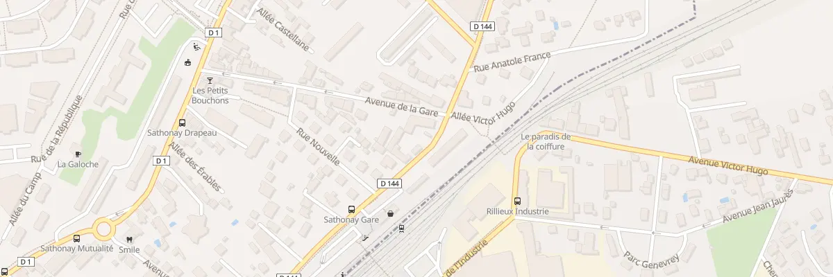 Plan du 37 Av Carnot à Sathonay-Camp