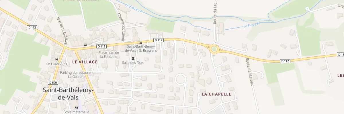 Plan du 32 Rue du Vercors à Saint-Barthélemy-de-Vals
