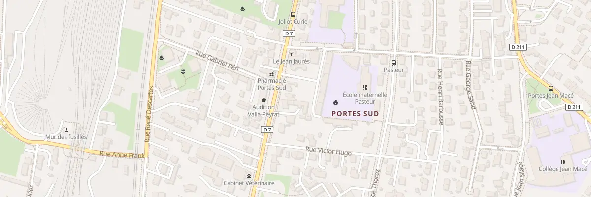Plan du 125 Rue Jean Jaurès à Portes-lès-Valence