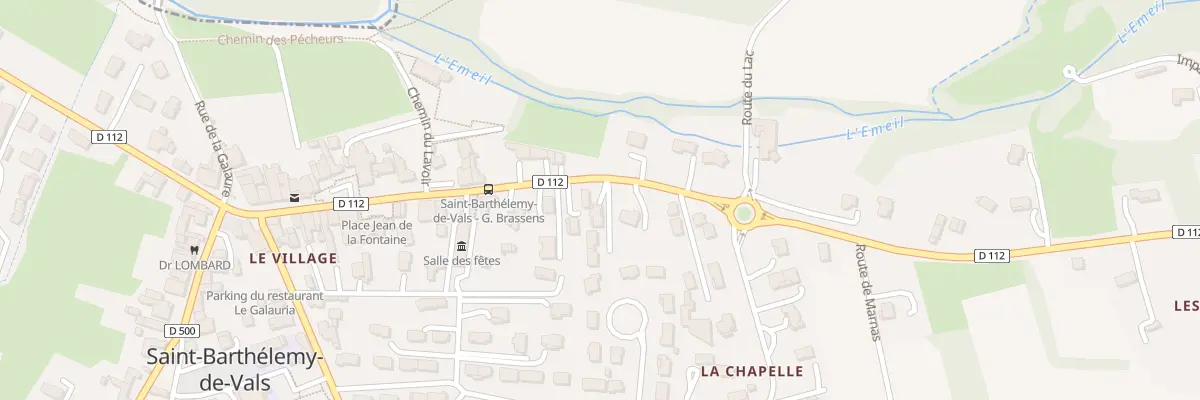Plan du 30 Rue du Vercors à Saint-Barthélemy-de-Vals