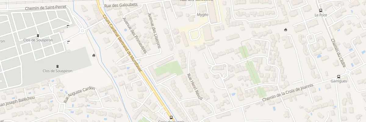 Plan du 25 Rue Henri Revoil Mft à Avignon