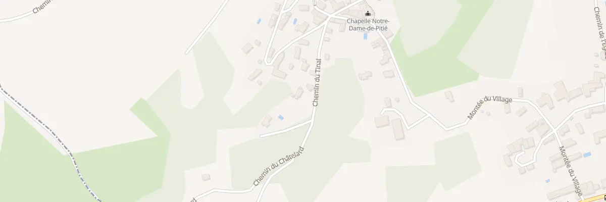 Plan du 7B Che du Tinal à Anjou
