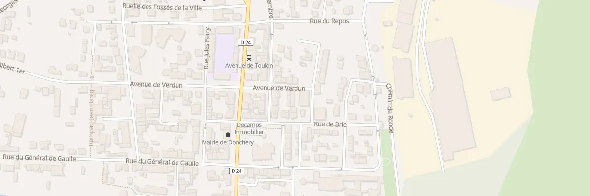 Plan du 5203 Av de Verdun à Donchery
