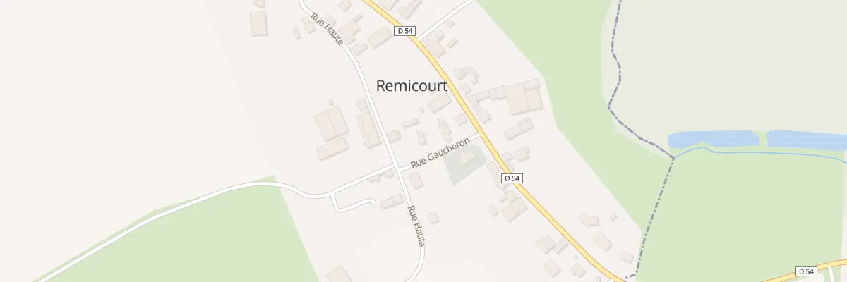 Plan du 3 Rue Gaucheron à Remicourt
