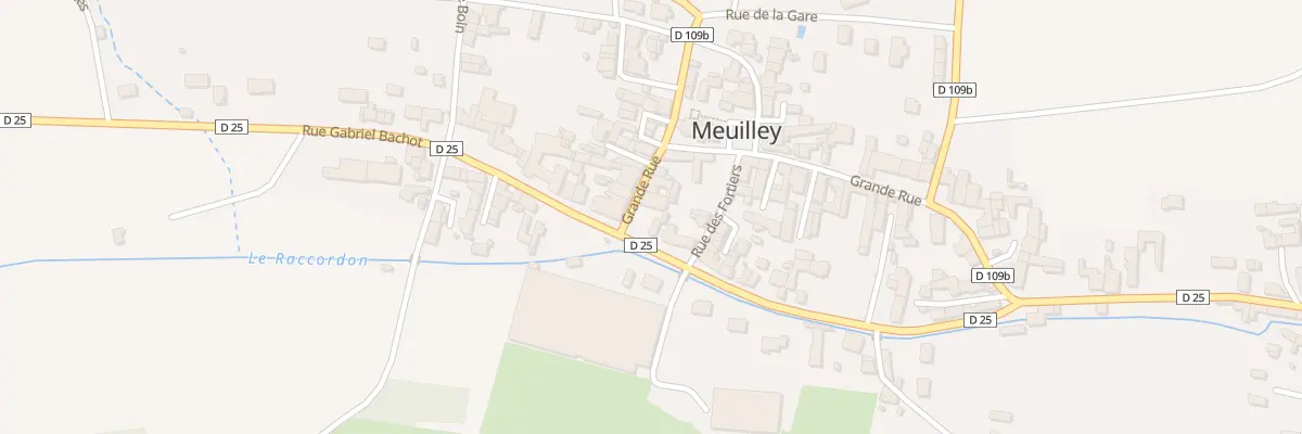 Plan du 4 Gr Grande Rue à Meuilley