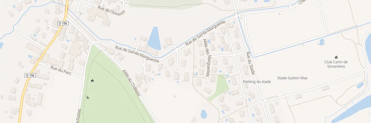 Plan du 2 All des Pervenches à Simandres