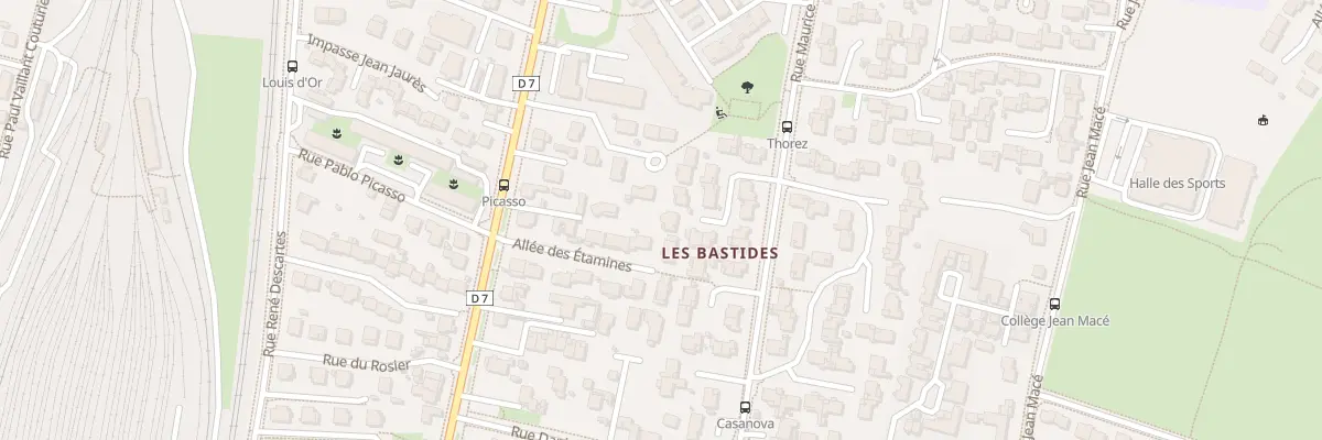 Plan du 6 All Hector Berlioz à Portes-lès-Valence