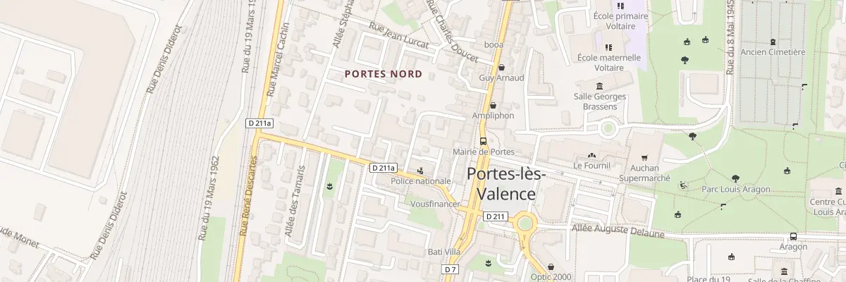 Plan du 37 Imp Pierre Semard à Portes-lès-Valence