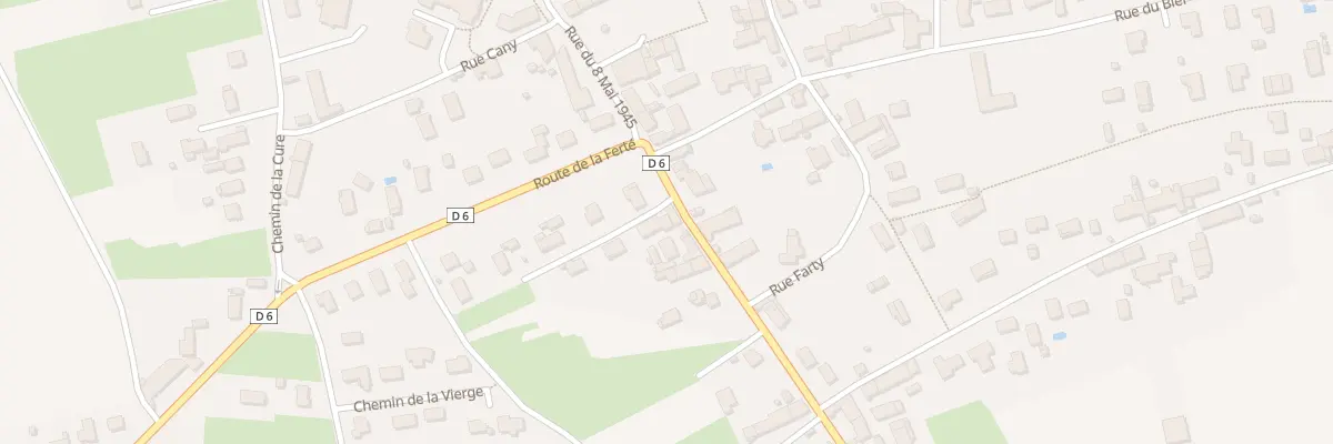 Plan du 6 Rue de Mirande à Varennes-le-Grand