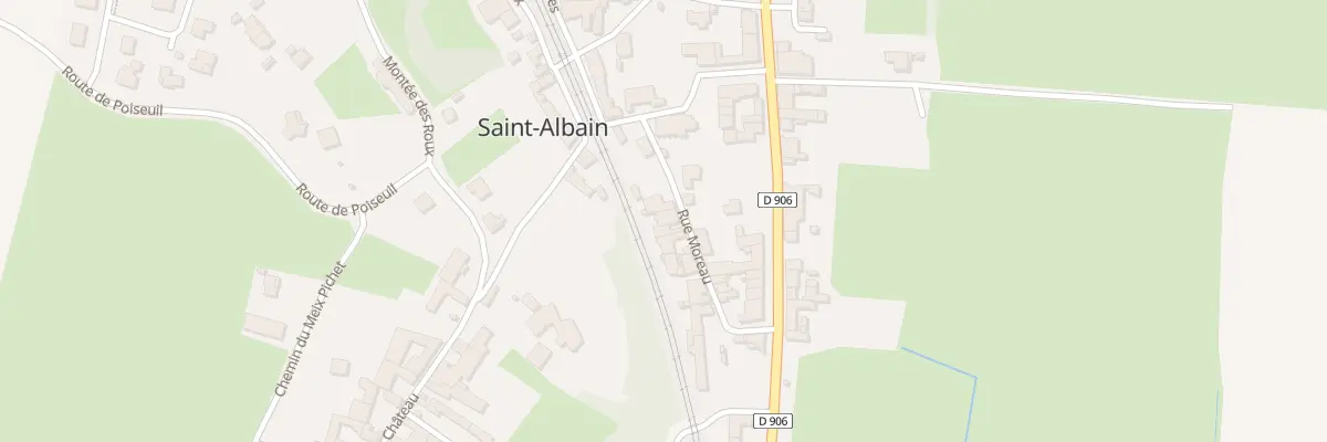 Plan du 123 Rue Moreau à Saint-Albain