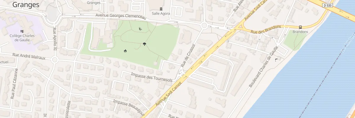 Plan du 426 Rue de Crussol à Guilherand-Granges