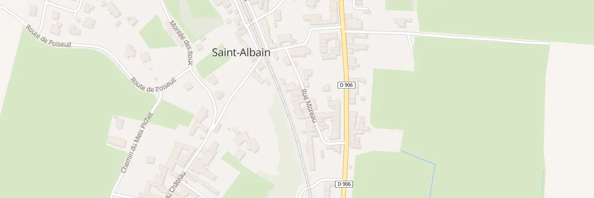 Plan du 107 Rue Moreau à Saint-Albain