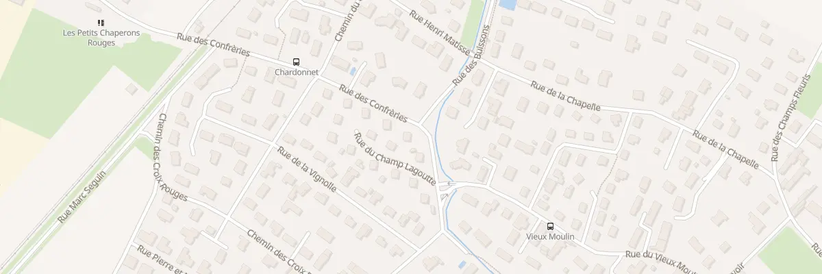 Plan du 1 Rue des Confrèries à Crissey