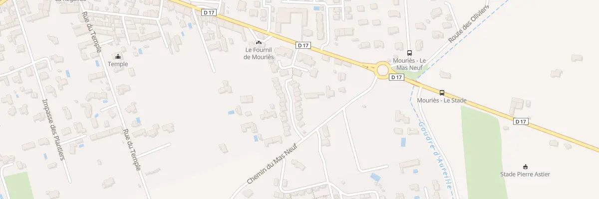 Plan du 5 Rue de la Transhumance à Mouriès