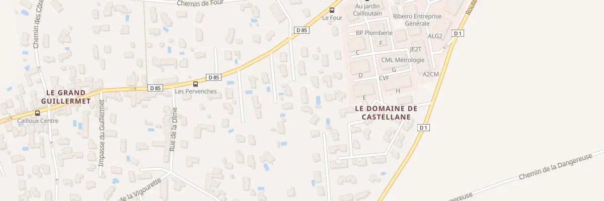 Plan du 200 Rte du Tilleul à Cailloux-sur-Fontaines