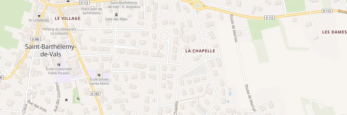 Plan du 20 Imp des Roseaux à Saint-Barthélemy-de-Vals