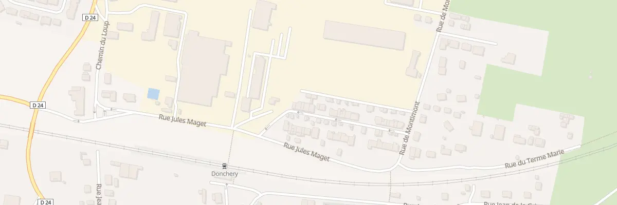 Plan du 26 Rue des Cités à Donchery