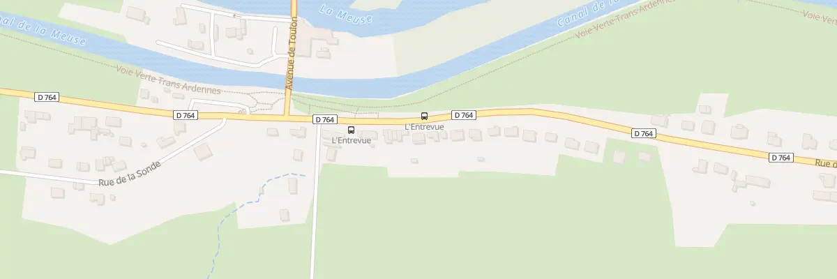 Plan du 28 Rue de l’Entrevue à Donchery