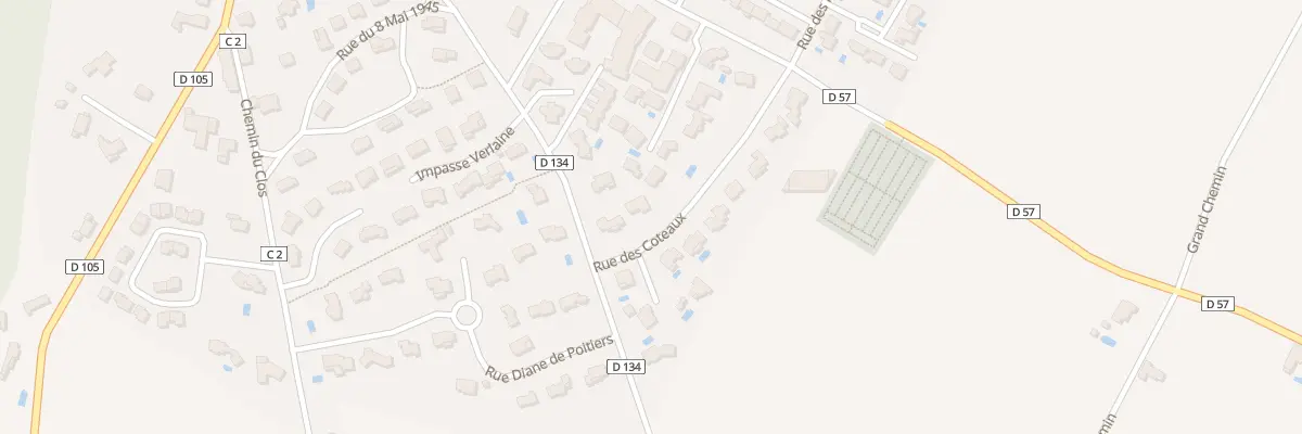 Plan du 9 Rue des Coteaux à Marsanne