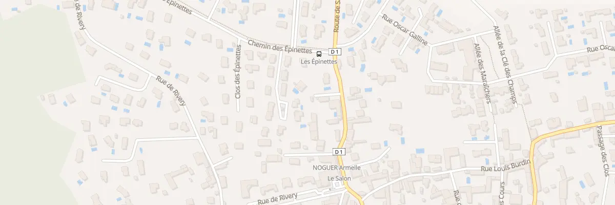 Plan du 27B Rte de St Trivier à Sathonay-Village
