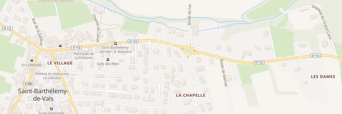 Plan du 38 Rue du Vercors à Saint-Barthélemy-de-Vals