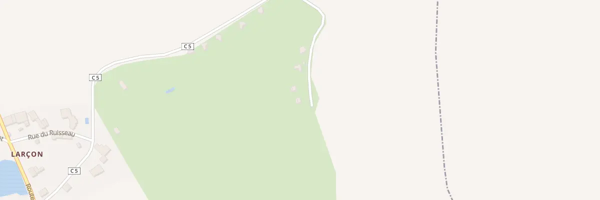 Plan du 5123 Larcon à Salives
