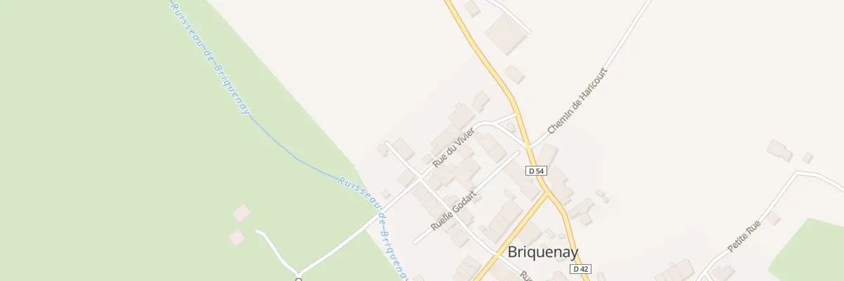 Plan du 5032 Rue du Vivier à Briquenay