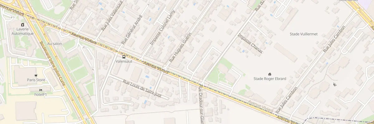 Plan du 49 Av Viviani à Lyon 8e Arrondissement