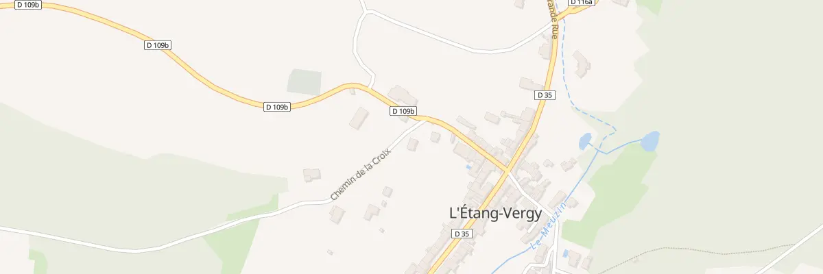 Plan du 14 Rue de Bévy à L’Étang-Vergy