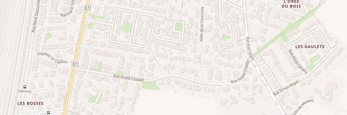 Plan du 8 Rue André Chastel à Portes-lès-Valence