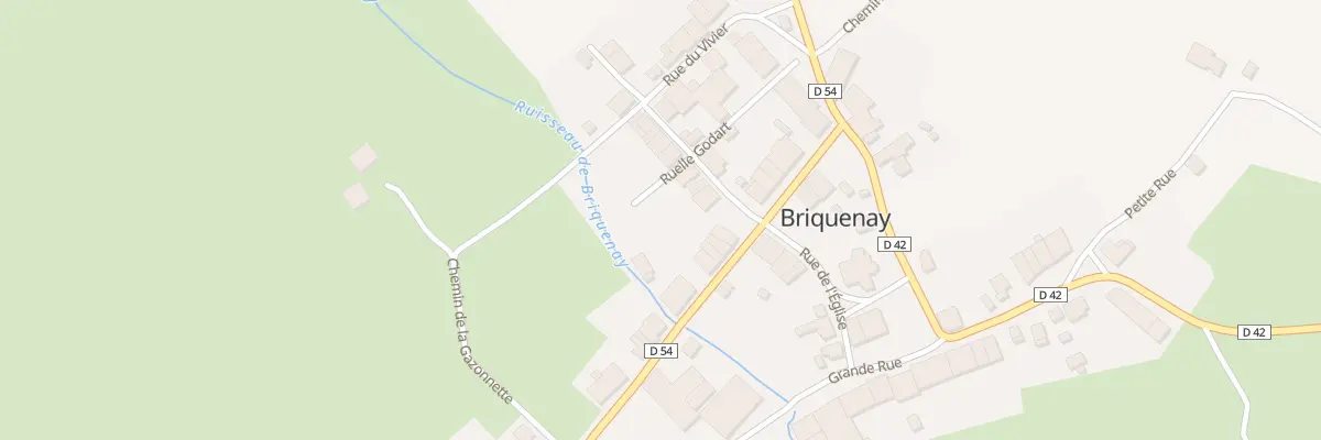 Plan du 3 Rue de la Cure à Briquenay