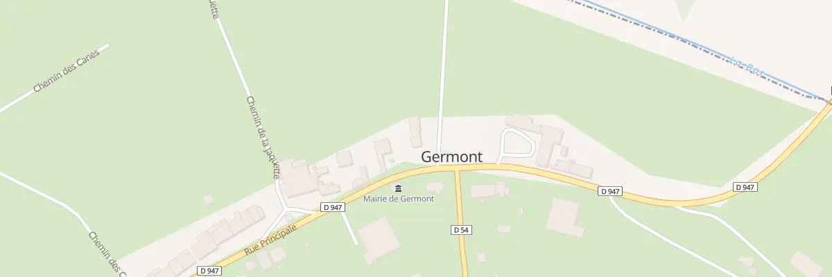 Plan du 32 Rue Principale à Germont