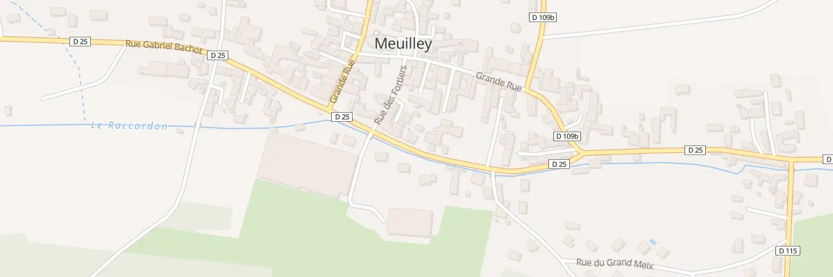 Plan du 7 Rue Philibert Caumont à Meuilley