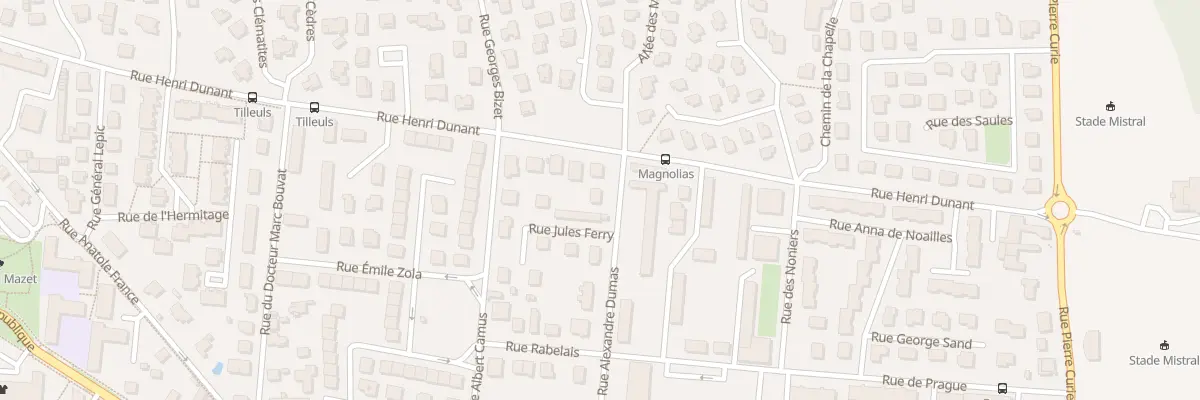 Plan du 405 Rue Alexandre Dumas à Guilherand-Granges
