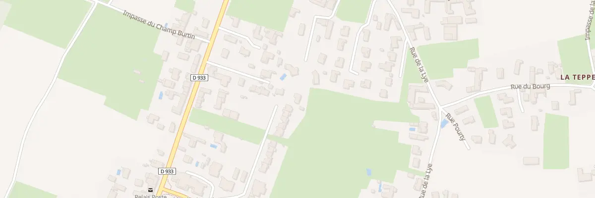 Plan du 5745 Au Creux à Replonges