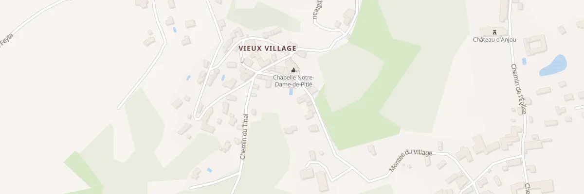 Plan du 23 Mte du Village à Anjou