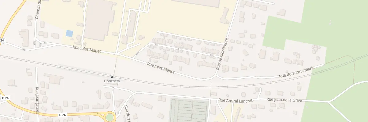 Plan du 11 Rue des Cités à Donchery