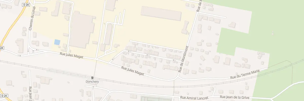 Plan du 14 Rue des Cités à Donchery