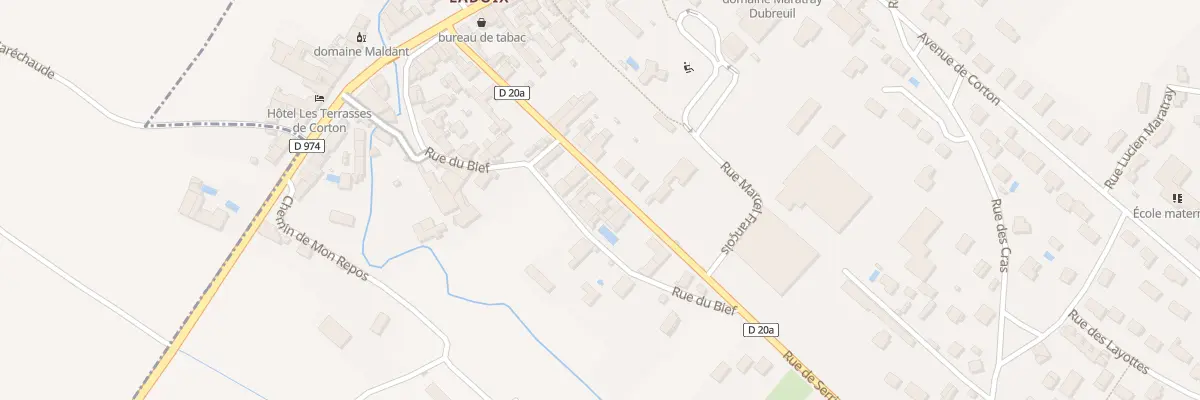 Plan du 14 Rue de Serrigny à Ladoix-Serrigny